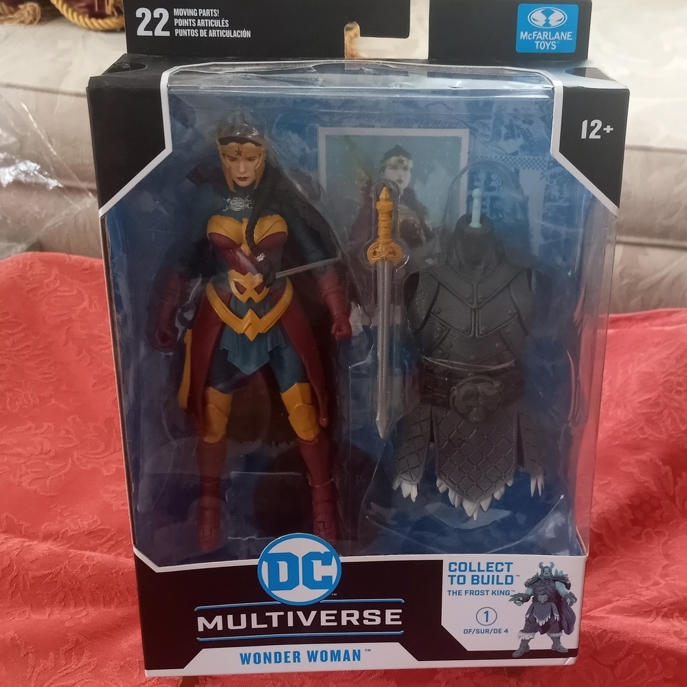 DC Multiverse Wonder Woman Action Figure with Detailed Design ~ Free Shipping! ☆